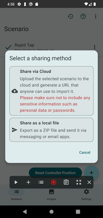 Image in a image block