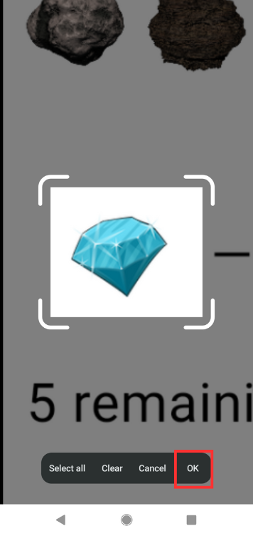 Image in a image block