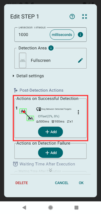 Image in a image block