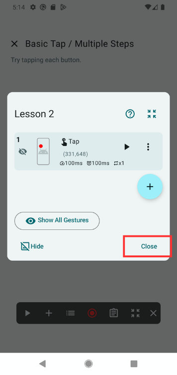 Image in a image block