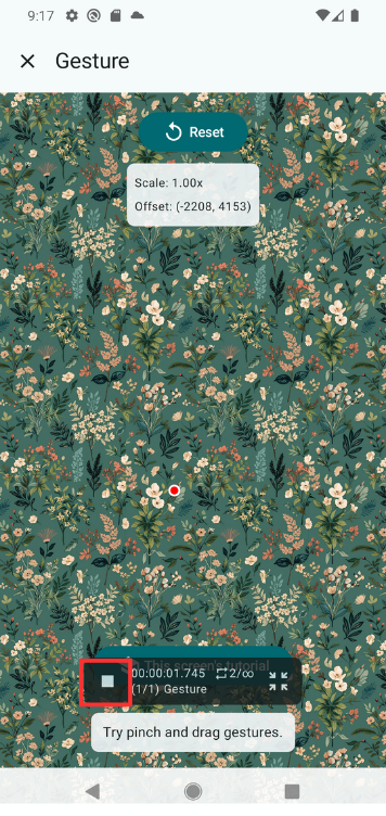 Image in a image block