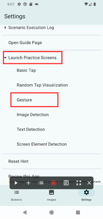 Image in a image block