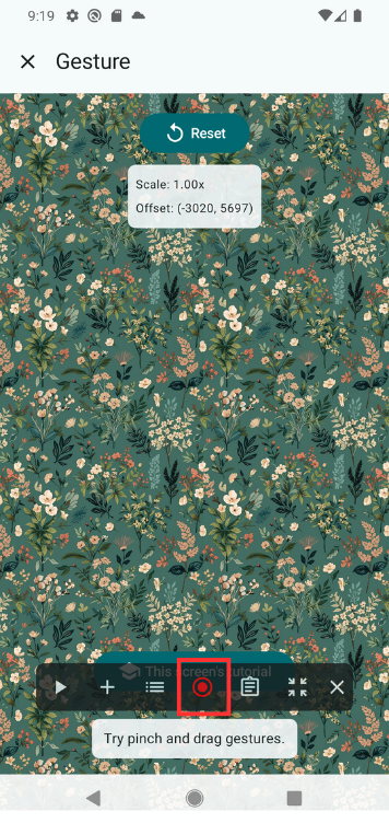 Image in a image block